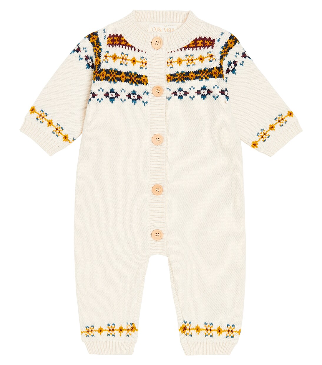 Baby Noe wool-blend jumpsuit | Louise Misha