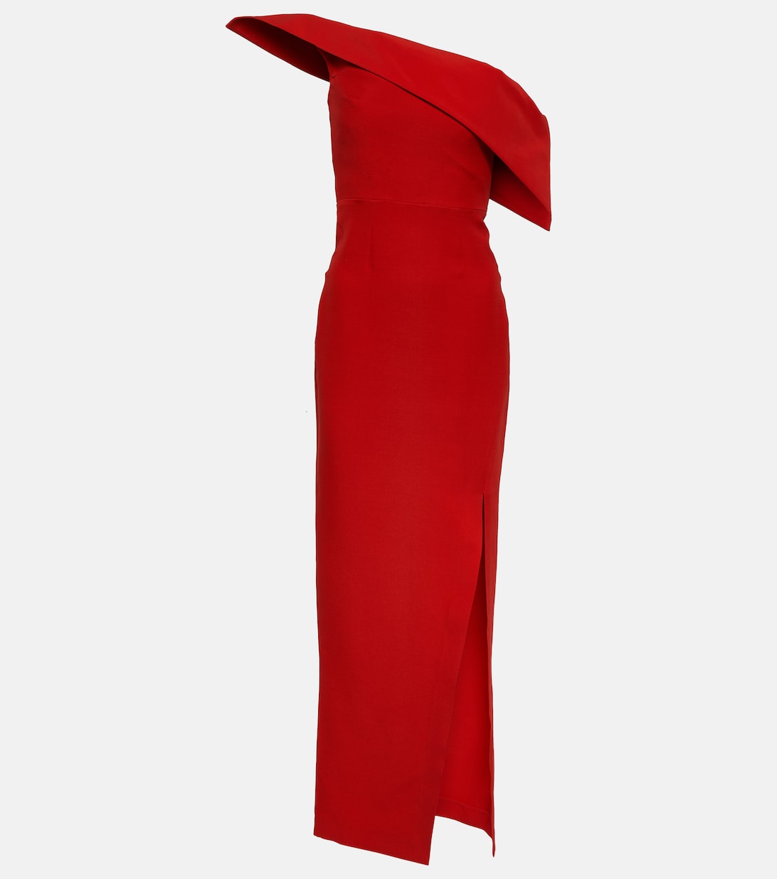 Asymmetric wool and silk gown | Roland Mouret