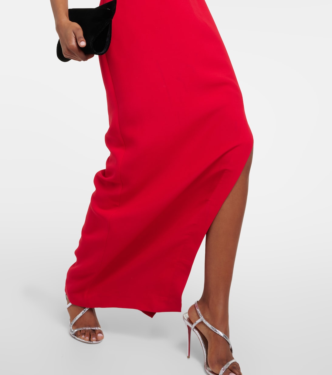 Asymmetric wool and silk gown | Roland Mouret