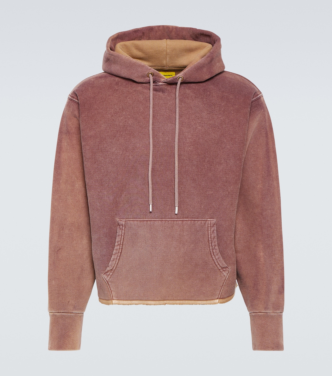 Raw Edge cotton fleece hoodie | NotSoNormal