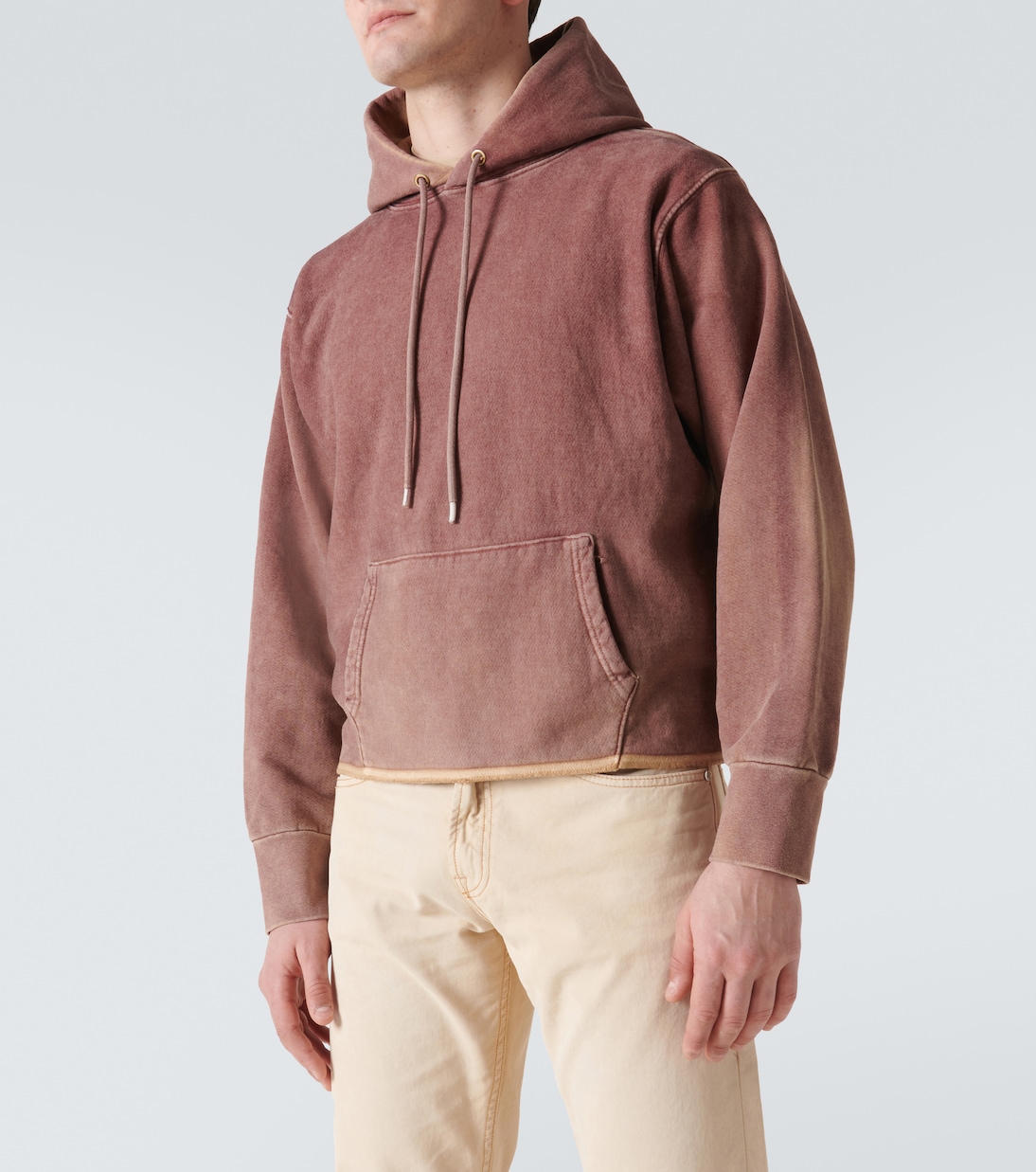 Raw Edge cotton fleece hoodie | NotSoNormal