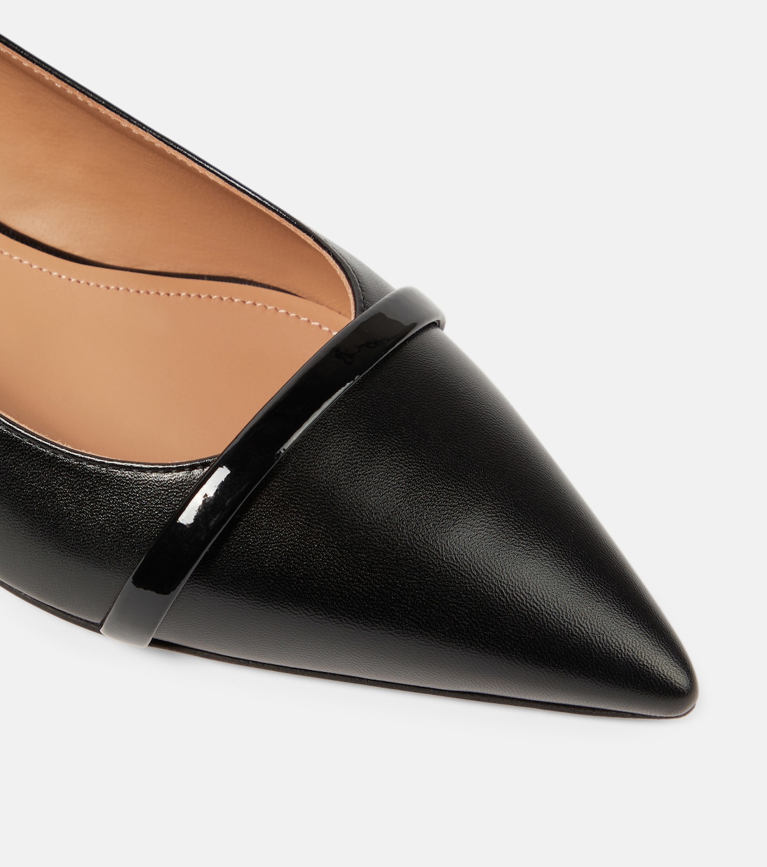 Jhene leather ballet flats | Malone Souliers