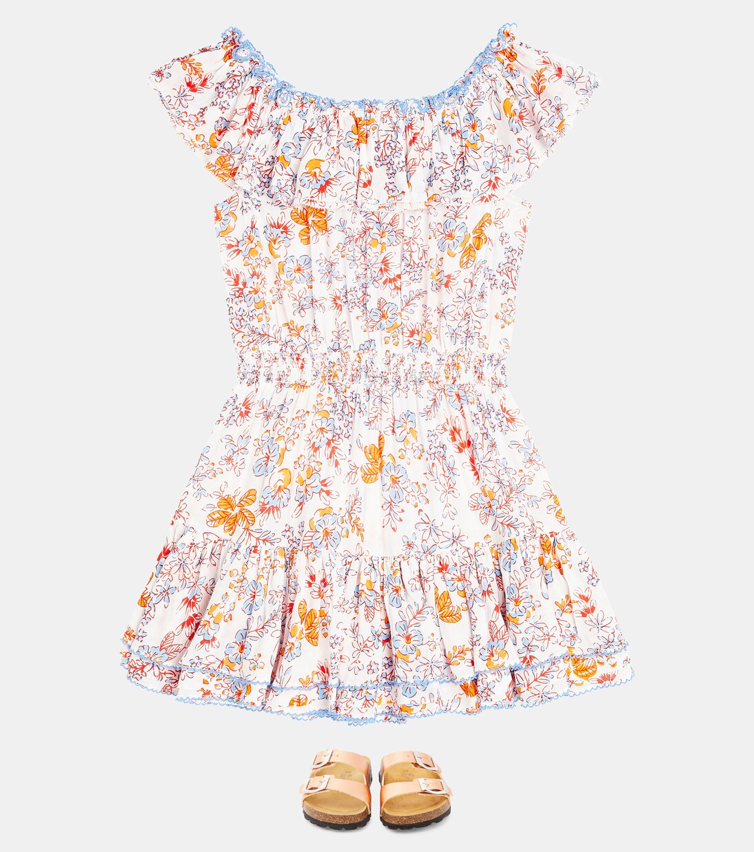 Robe Bella à fleurs | Poupette St Barth Kids