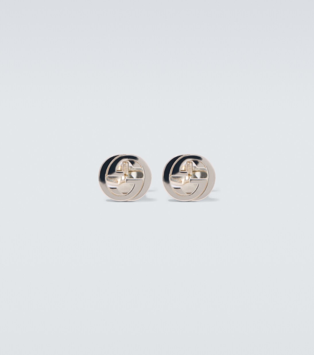 Gemelli Interlocking G in argento sterling | Gucci