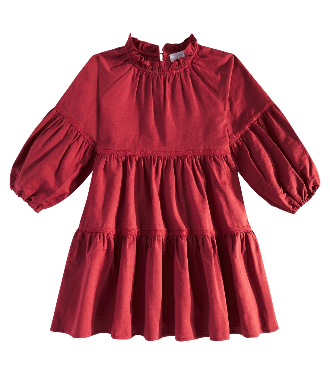Manola tiered cotton dress | C'era Una Volta