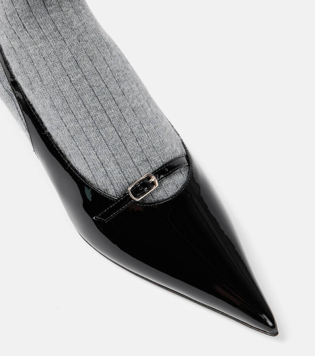 Leather-trimmed sock boots | Magda Butrym