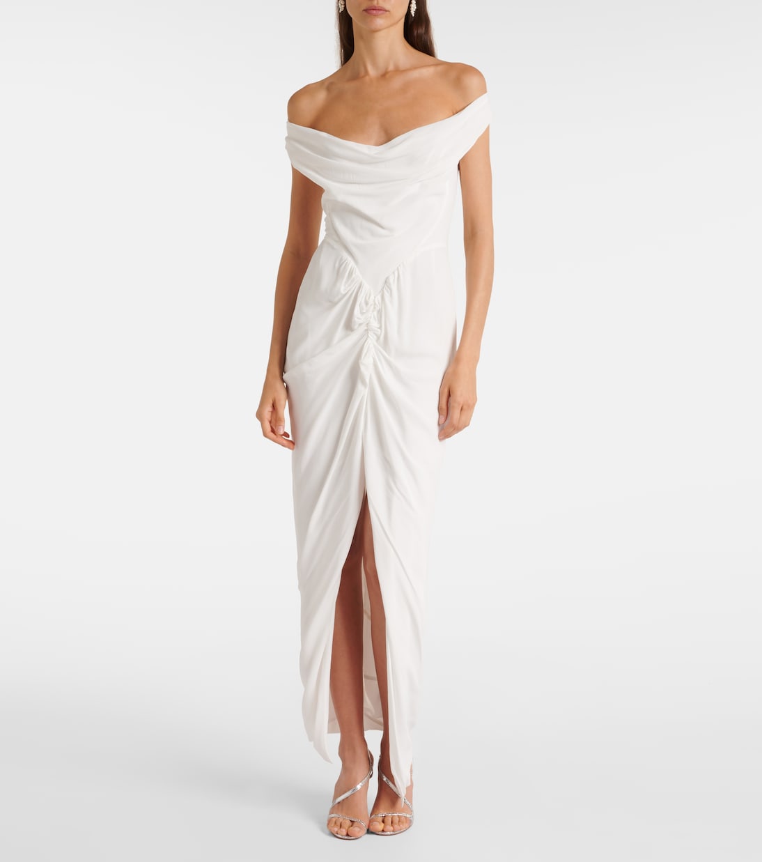 Bridal Panther gathered corset dress | Vivienne Westwood