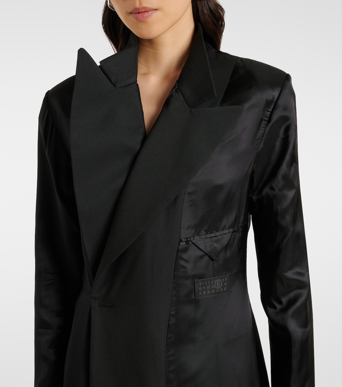 Abito lungo in raso | MM6 Maison Margiela