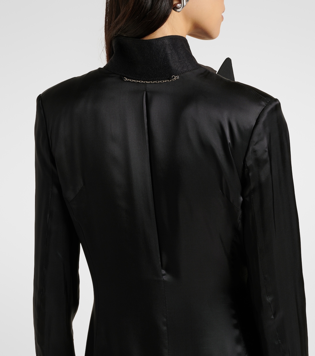 Abito lungo in raso | MM6 Maison Margiela