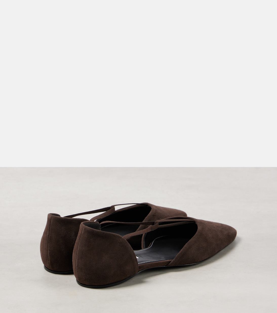 Suede ballet flats | Toteme