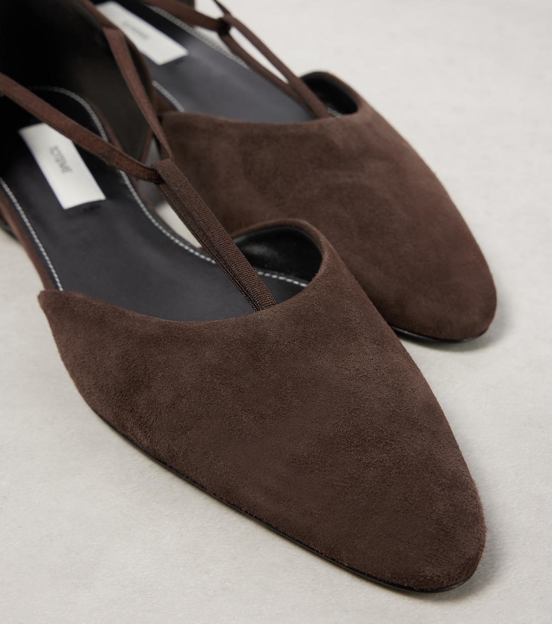 Suede ballet flats | Toteme