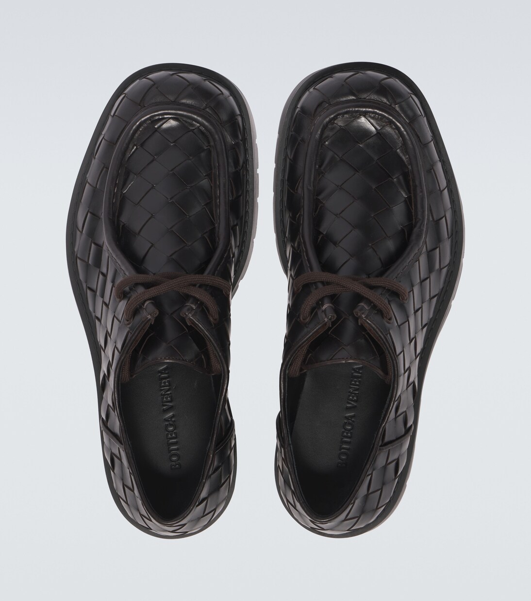 Zapatos Haddock de piel Intrecciato | Bottega Veneta