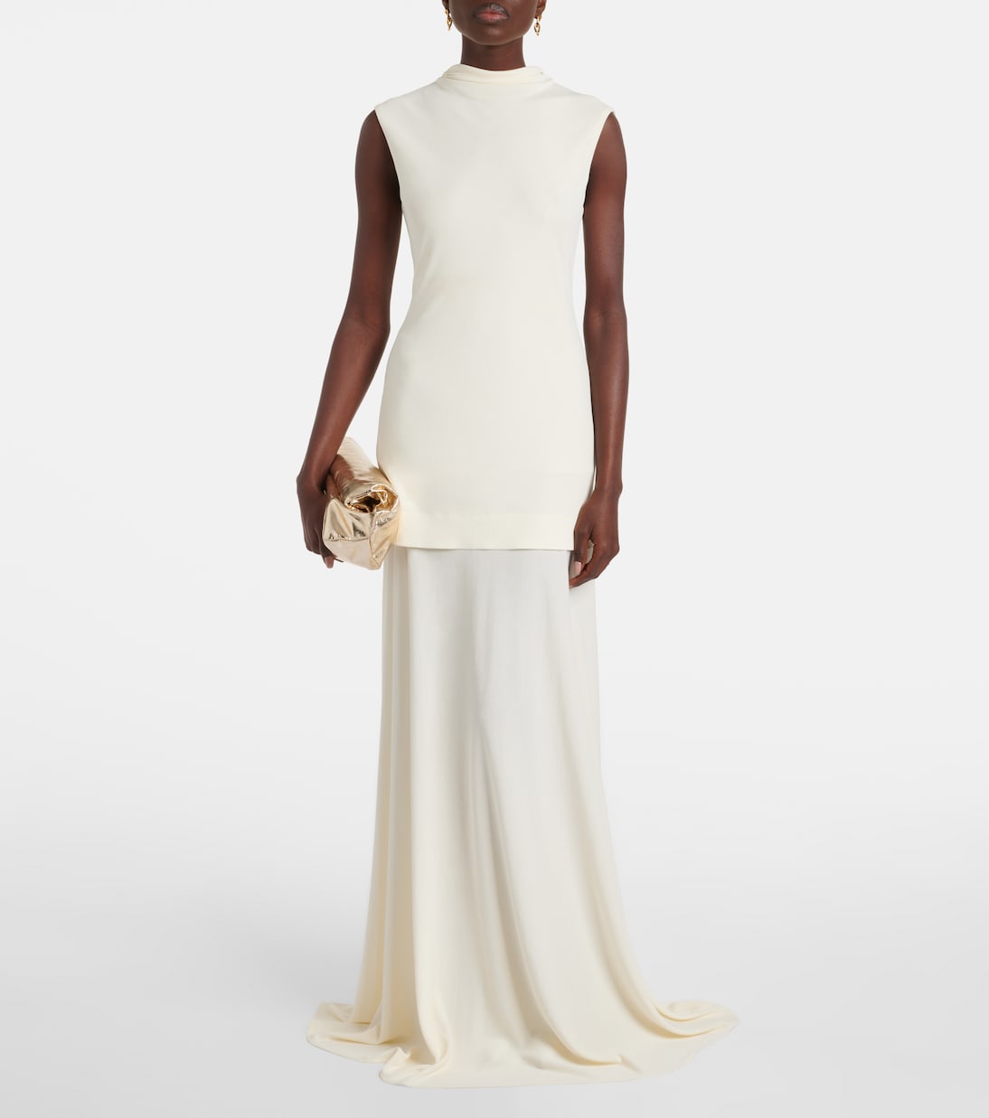 Turtleneck maxi dress | Jil Sander