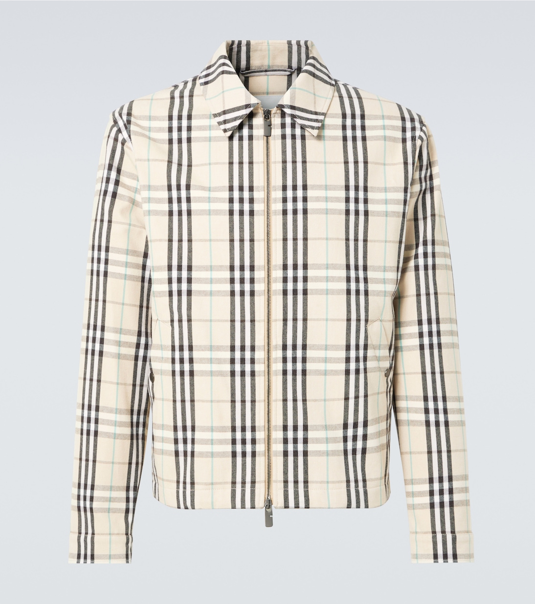Burberry Check cotton jacket | Burberry
