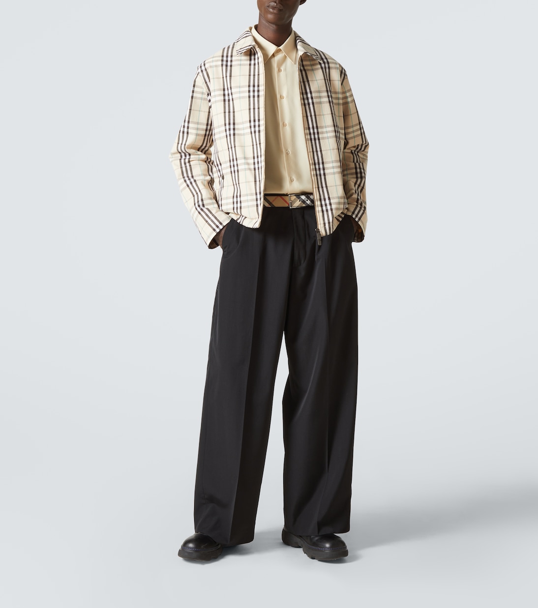 Burberry Check cotton jacket | Burberry