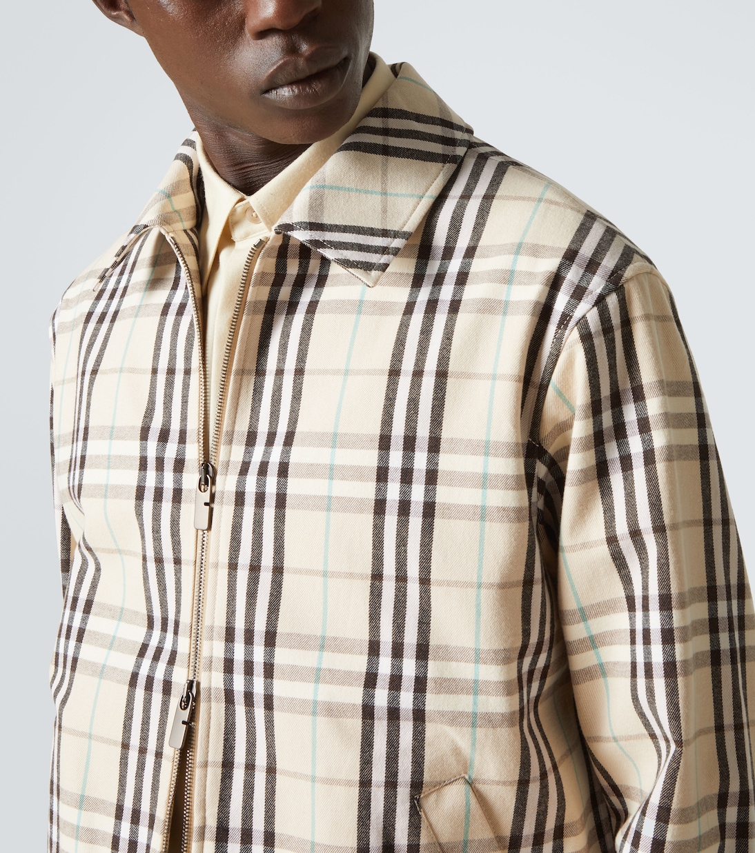 Burberry Check cotton jacket | Burberry