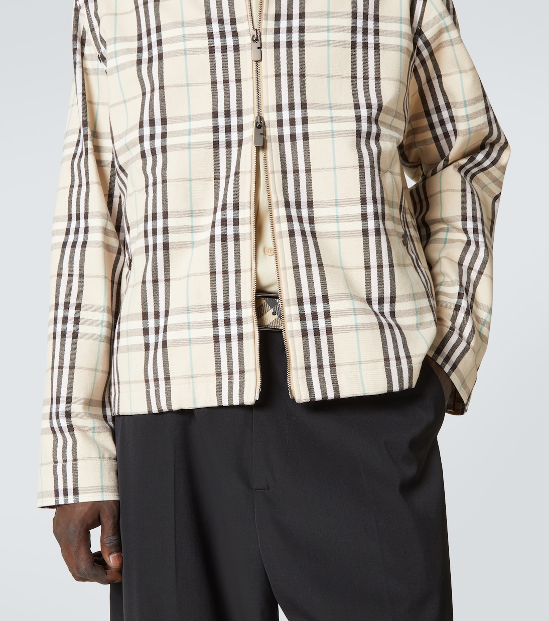 Burberry Check cotton jacket | Burberry
