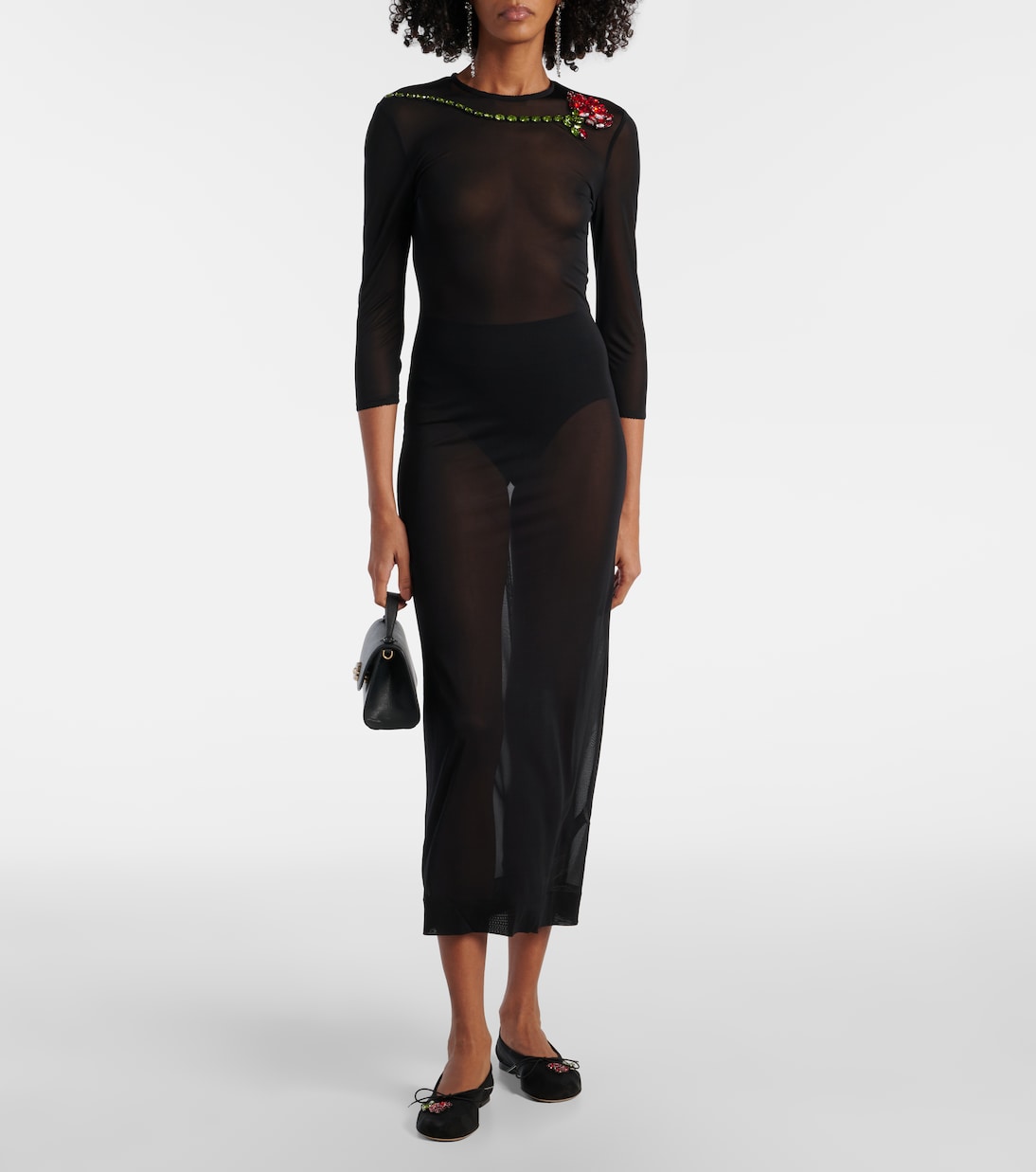 Robe de cocktail transparente | Simone Rocha