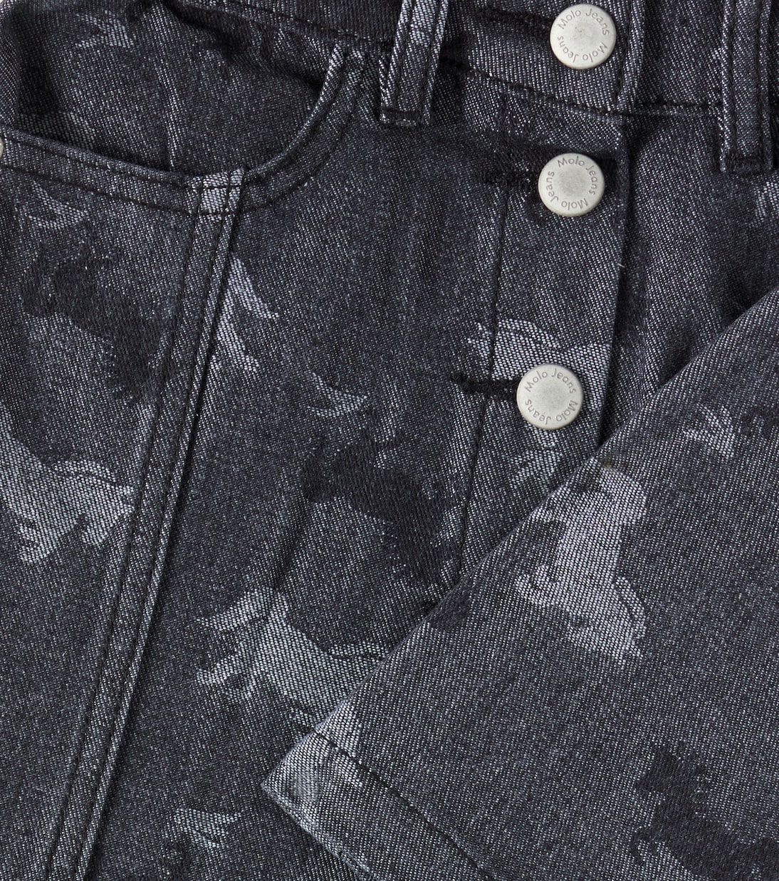 Bera jacquard denim skirt | Molo