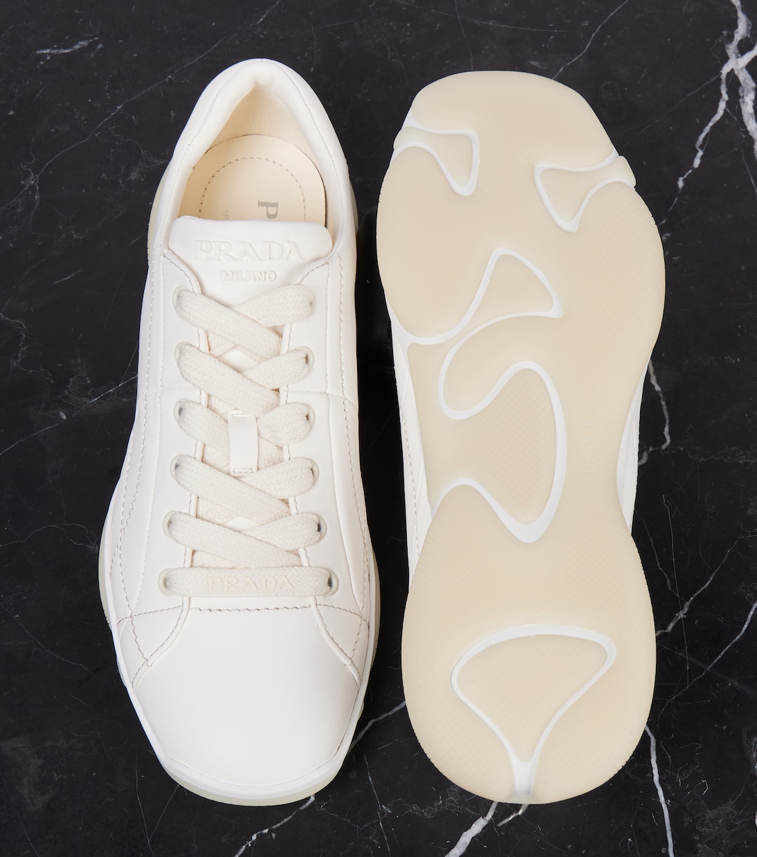 Sneakers aus Leder | Prada