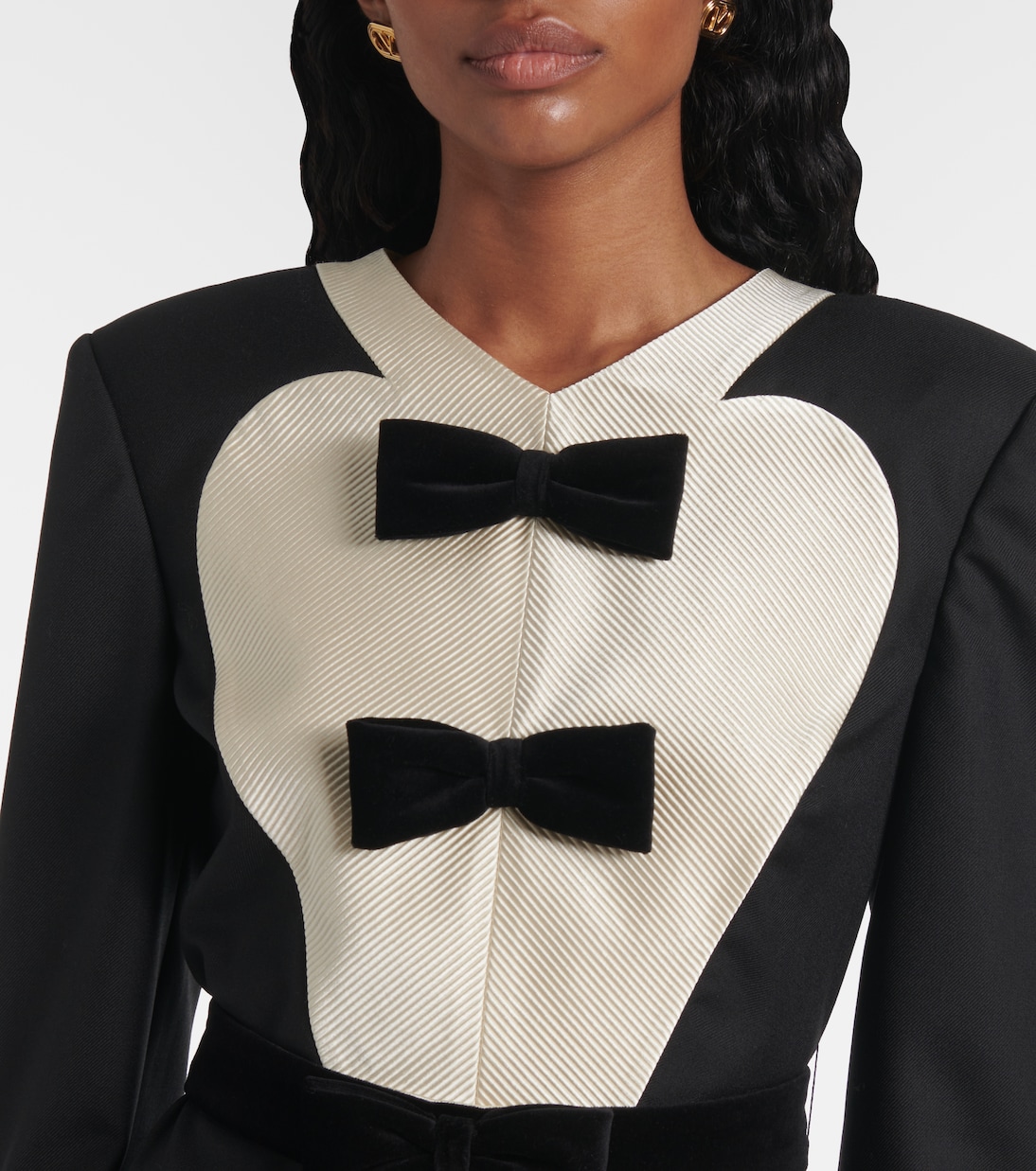 Midikleid aus Schurwolle | Valentino