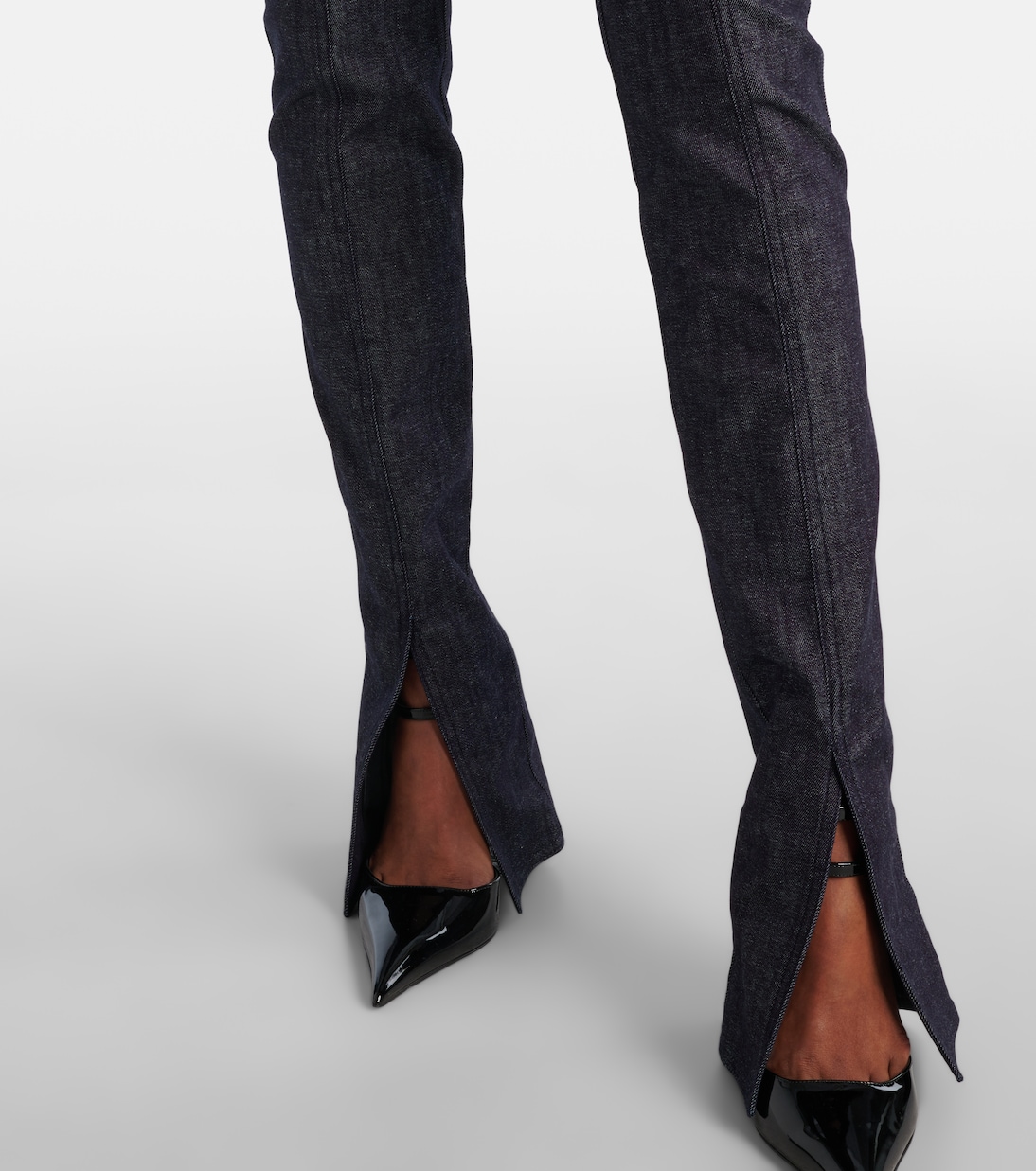High-Rise Skinny Jeans  | Mugler