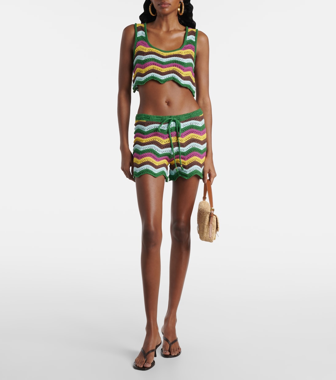 Top Kim aus Häkelstrick | Bananhot