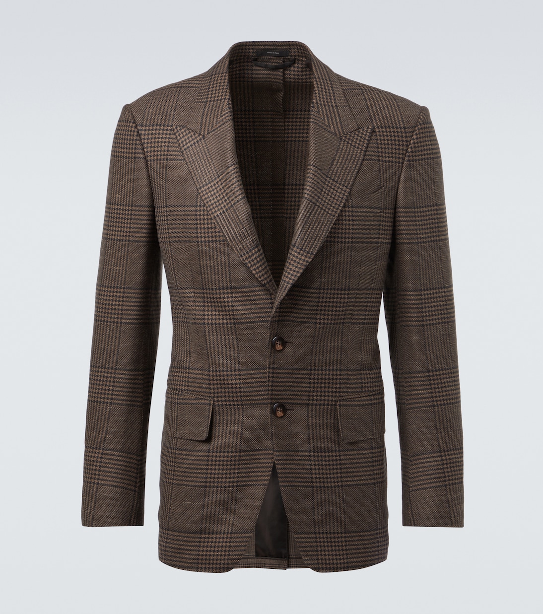 Shelton wool, silk, and linen blazer | Tom Ford