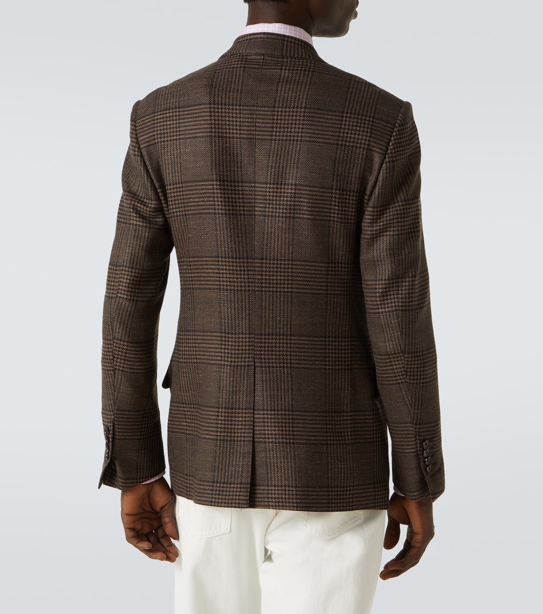 Shelton wool, silk, and linen blazer | Tom Ford