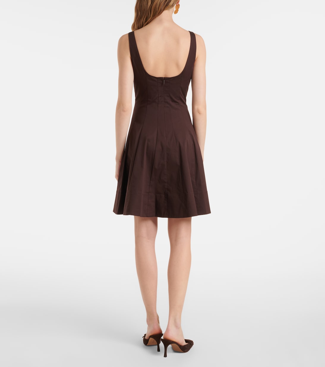 Robe Wells en coton | Staud