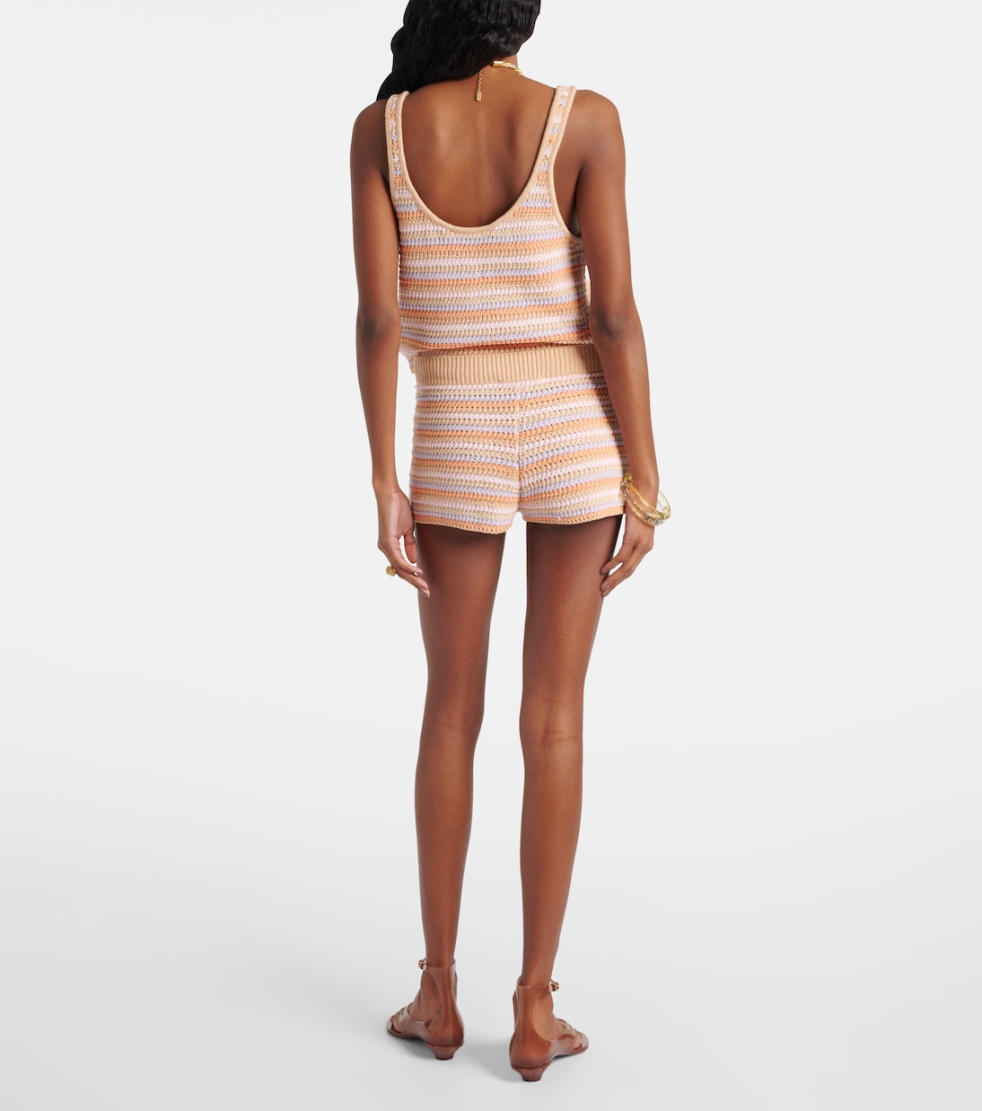 Shorts aus Häkelstrick | Chloé