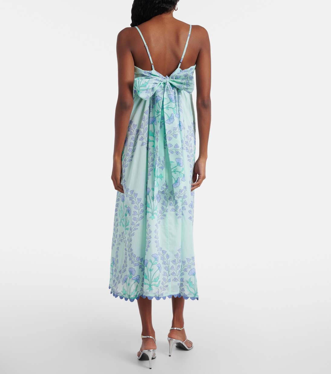 Robe midi en coton | Juliet Dunn