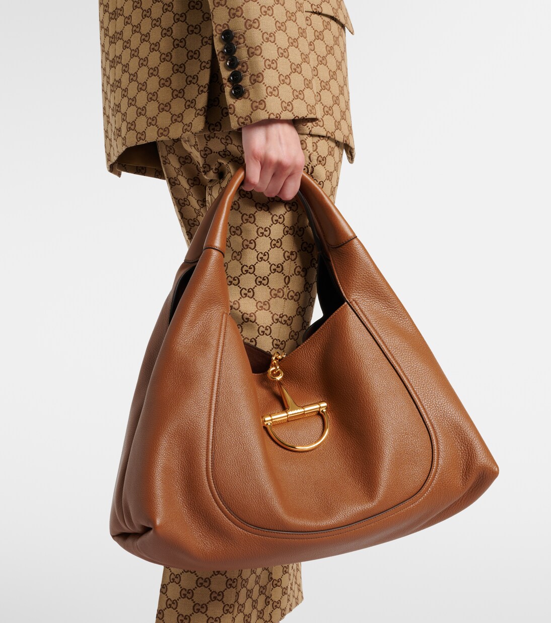 Schultertasche Gucci Softbit Large aus Leder | Gucci