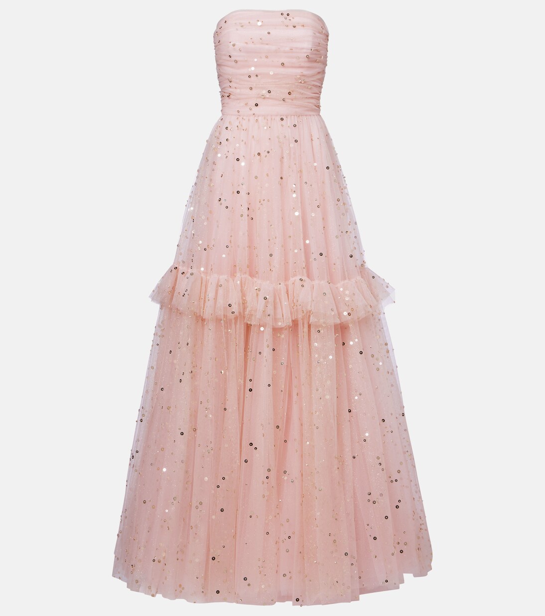 Robe longue à sequins | Jenny Packham