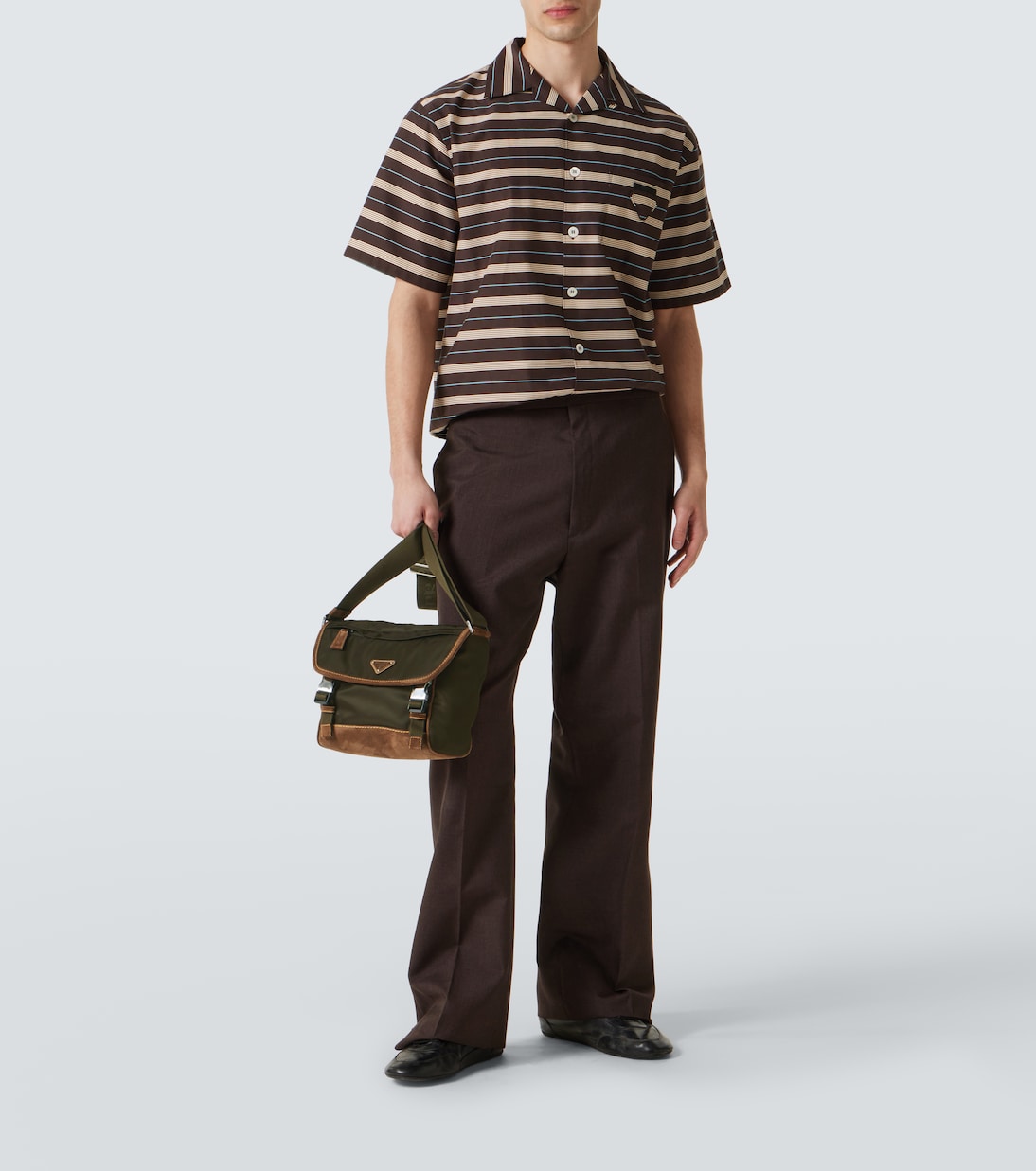 Messenger Bag Medium aus Re-Nylon | Prada