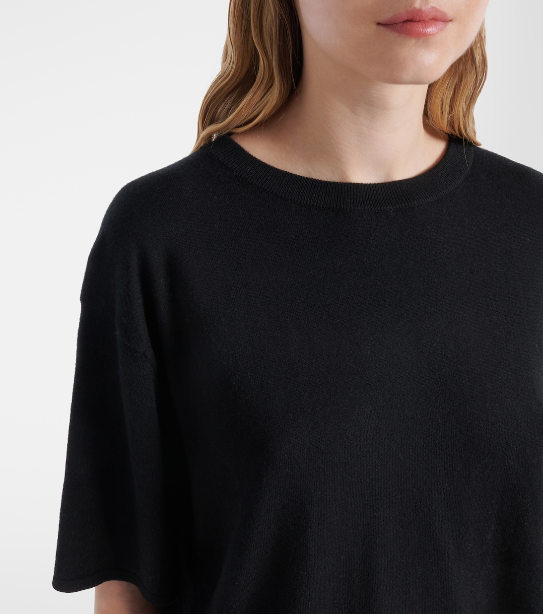 Rubie cotton and cashmere T-shirt | Lisa Yang
