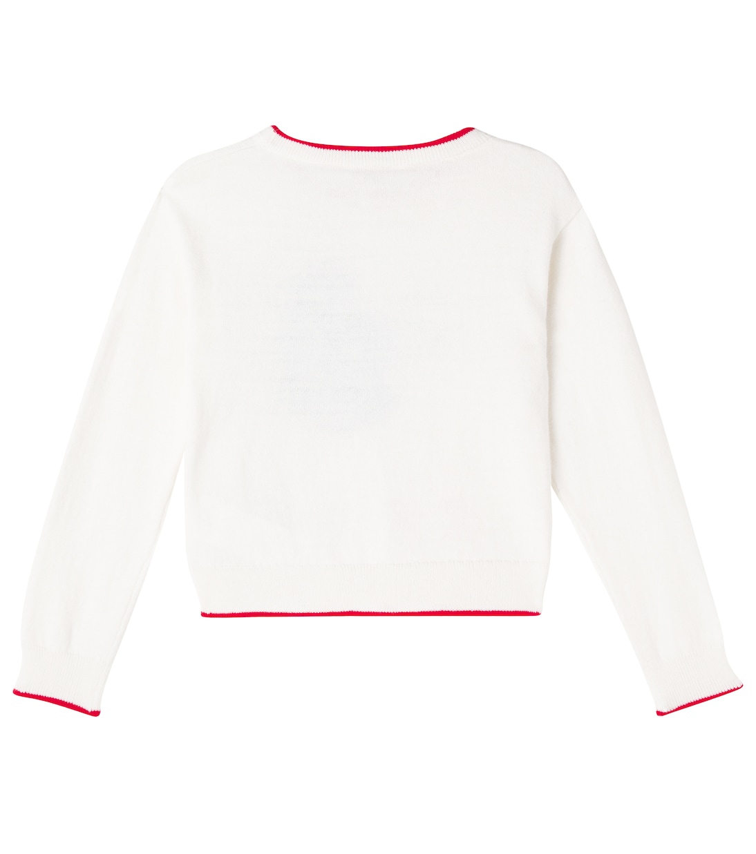 Intarsia cotton and wool sweater | Monnalisa