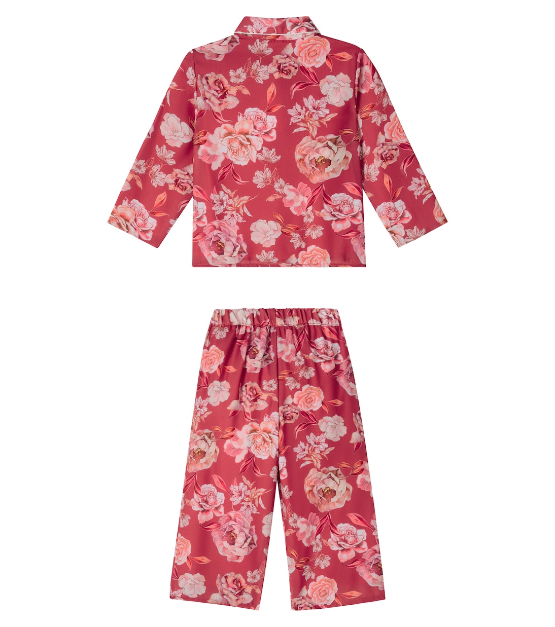 Floral chiffon pajamas | Patachou