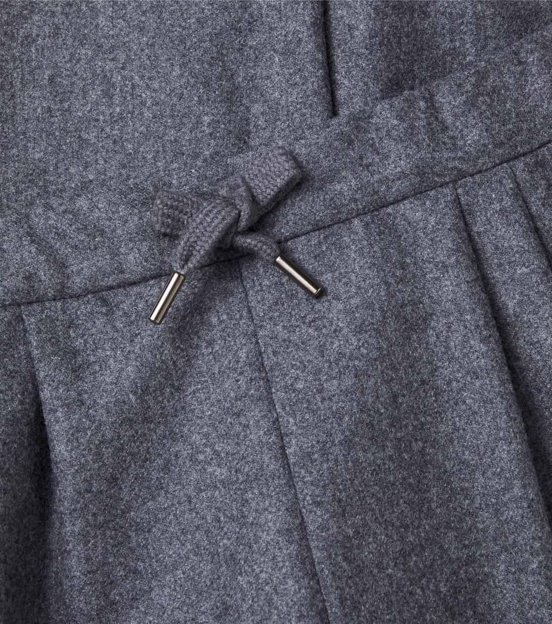 Virgin wool straight pants | Brunello Cucinelli Kids