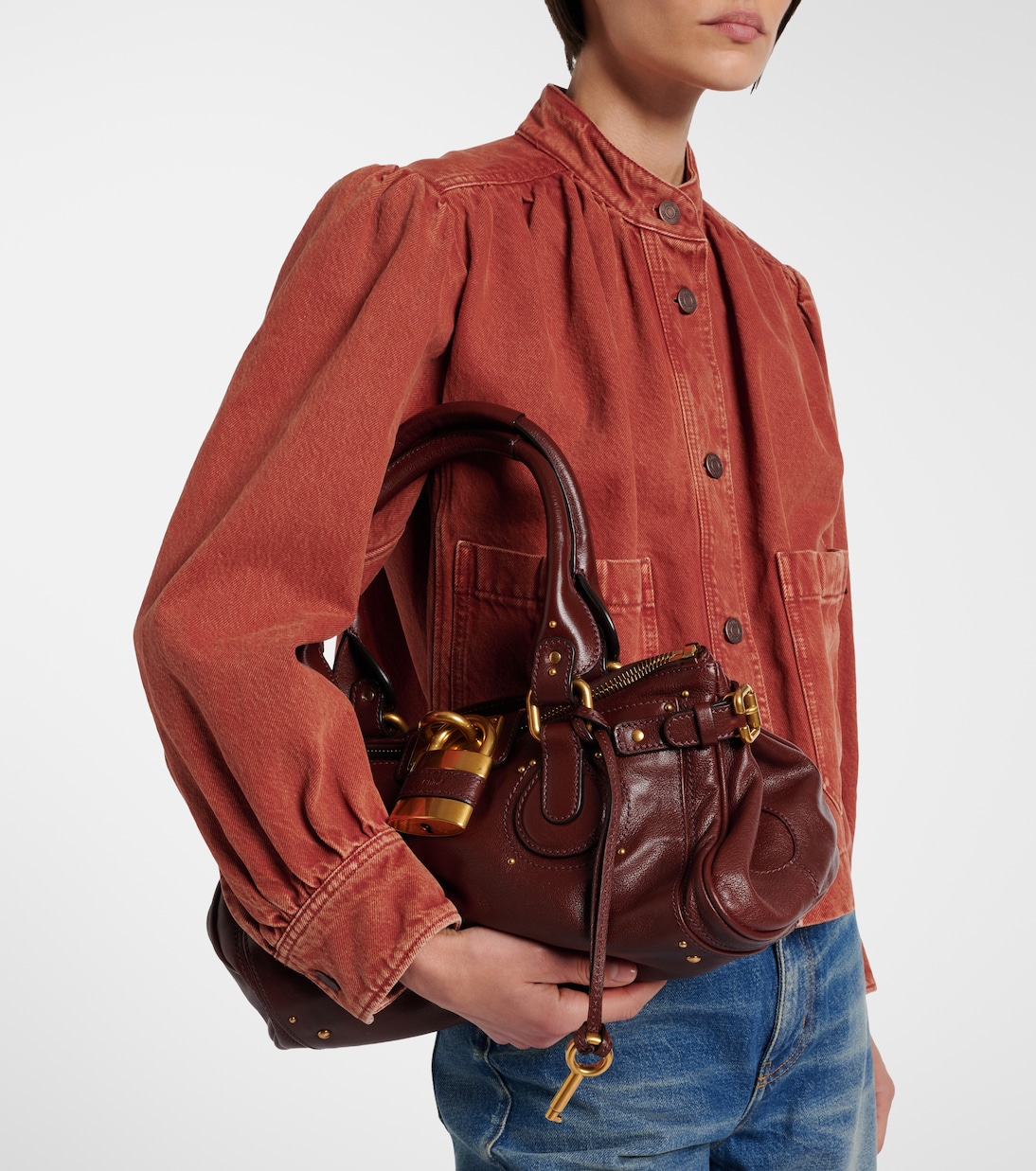 Paddington leather shoulder bag | Chloé