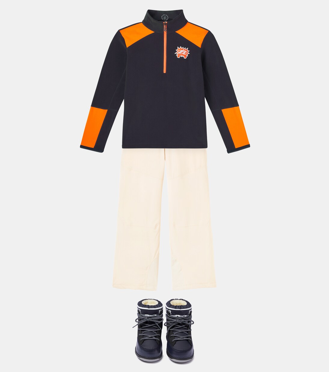 Mingo fleece half-zip sweatshirt | Bogner Kids