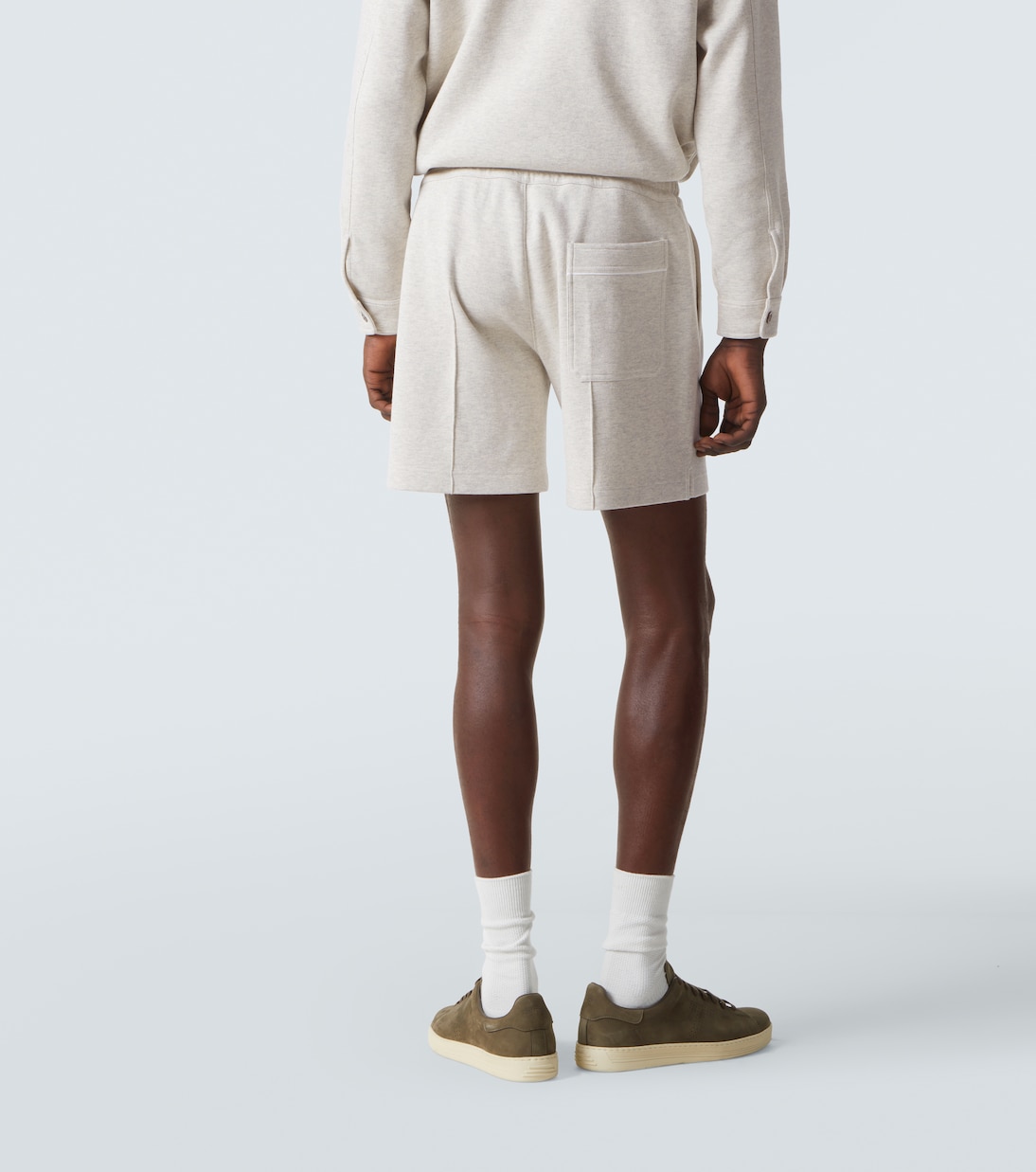 Cotton, silk, and cashmere shorts | Tom Ford