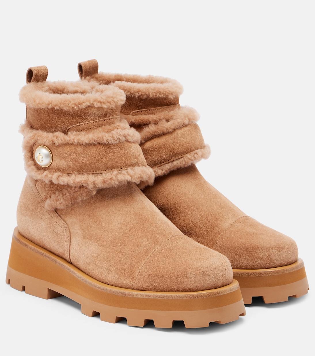 Ankle Boots Meena aus Veloursleder | Jimmy Choo