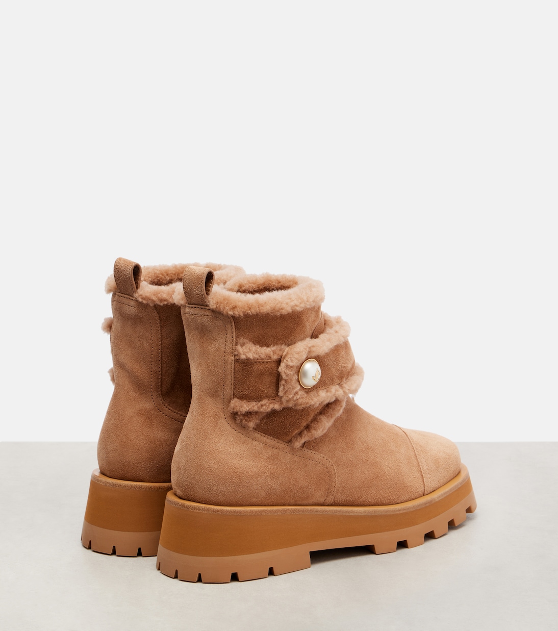 Ankle Boots Meena aus Veloursleder | Jimmy Choo