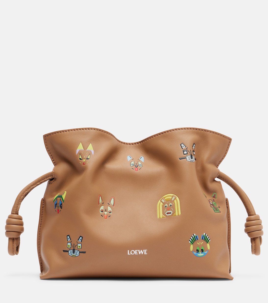 x Louis Wain Flamenco Cats Mini clutch | Loewe