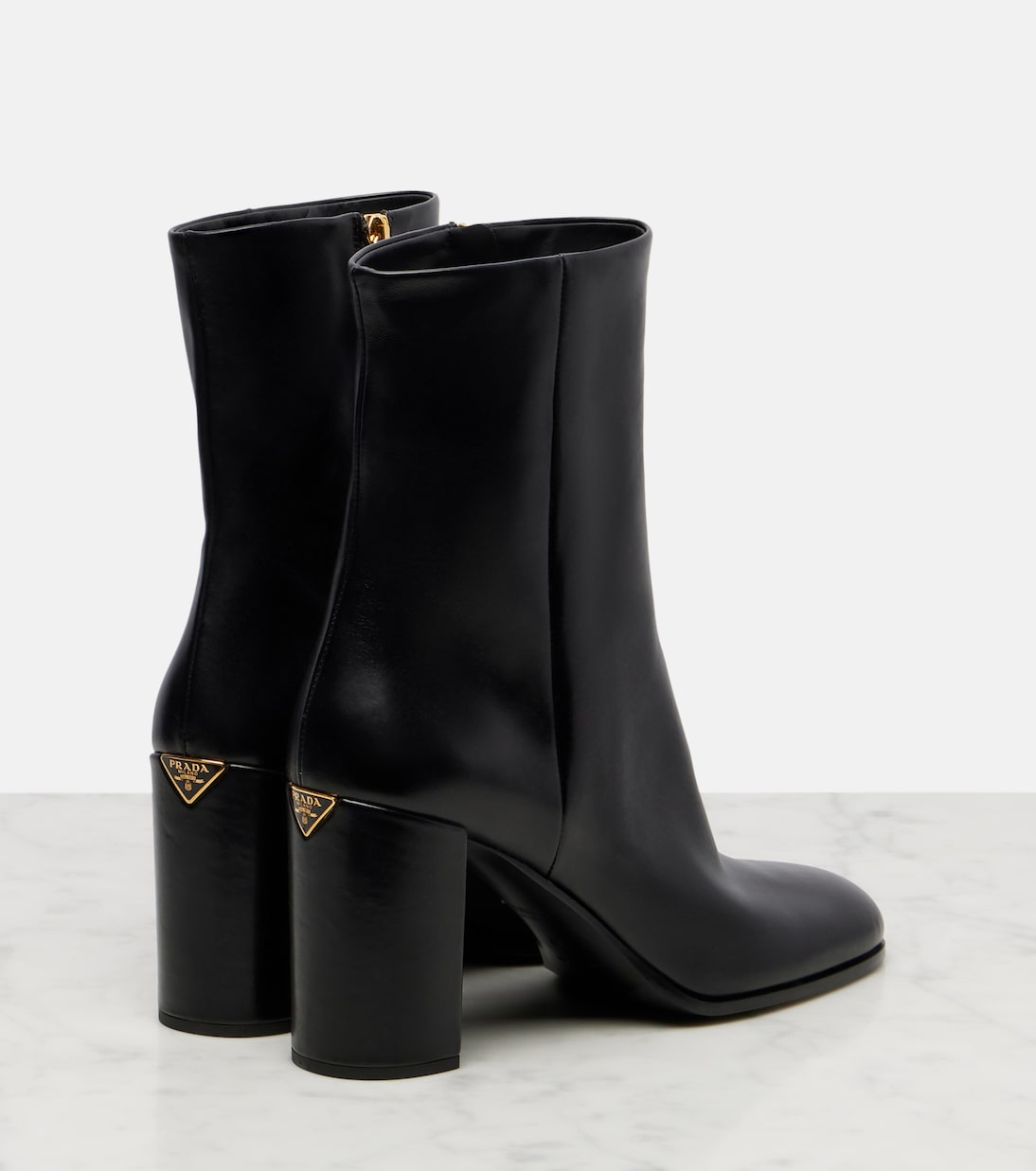 Ankle Boots 85 aus Leder | Prada