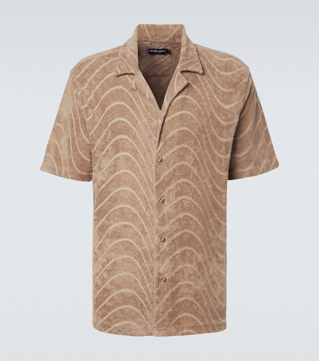 Cotton-blend bowling shirt | Frescobol Carioca