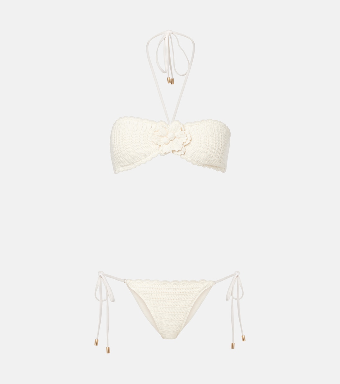 Awaken crochet cotton bikini | Zimmermann