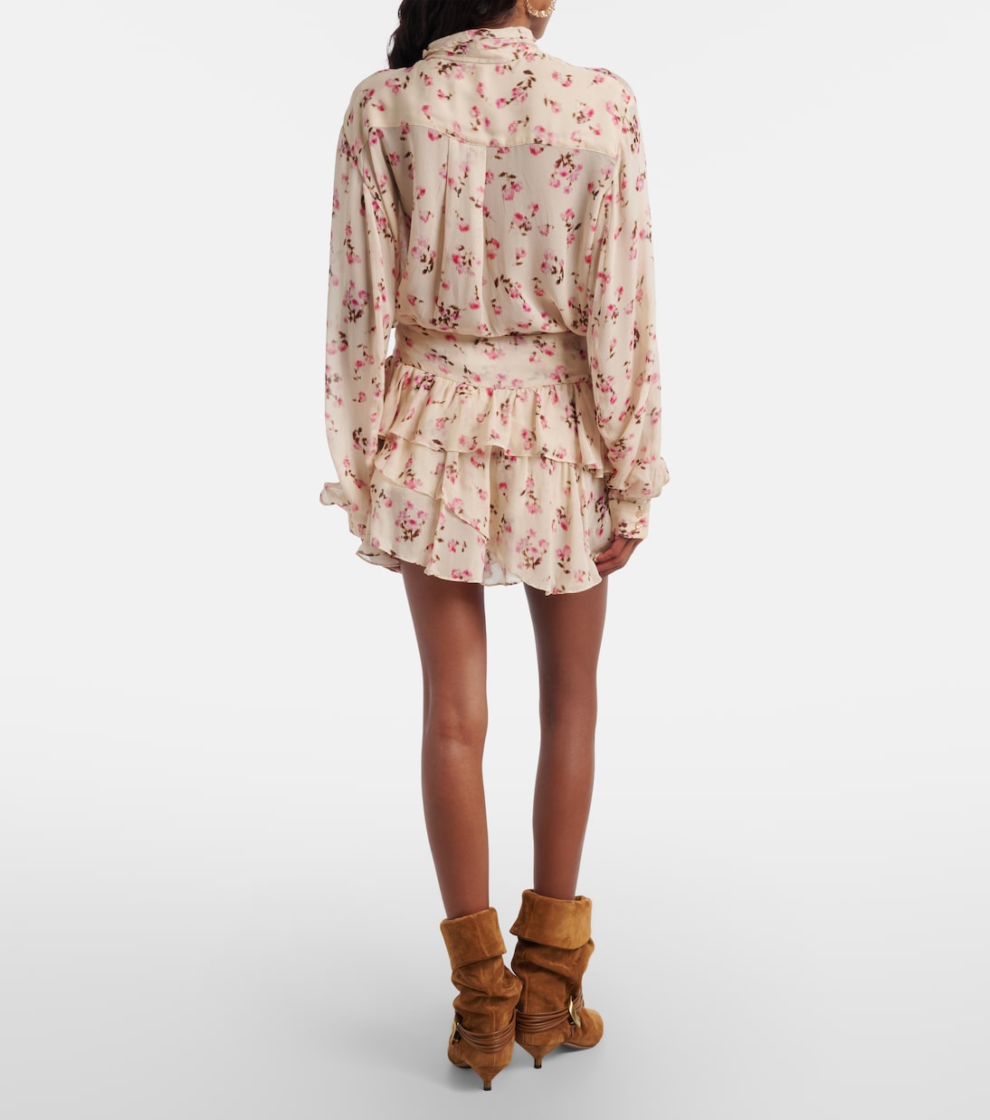 Floral ruffled miniskirt  | Marant Etoile