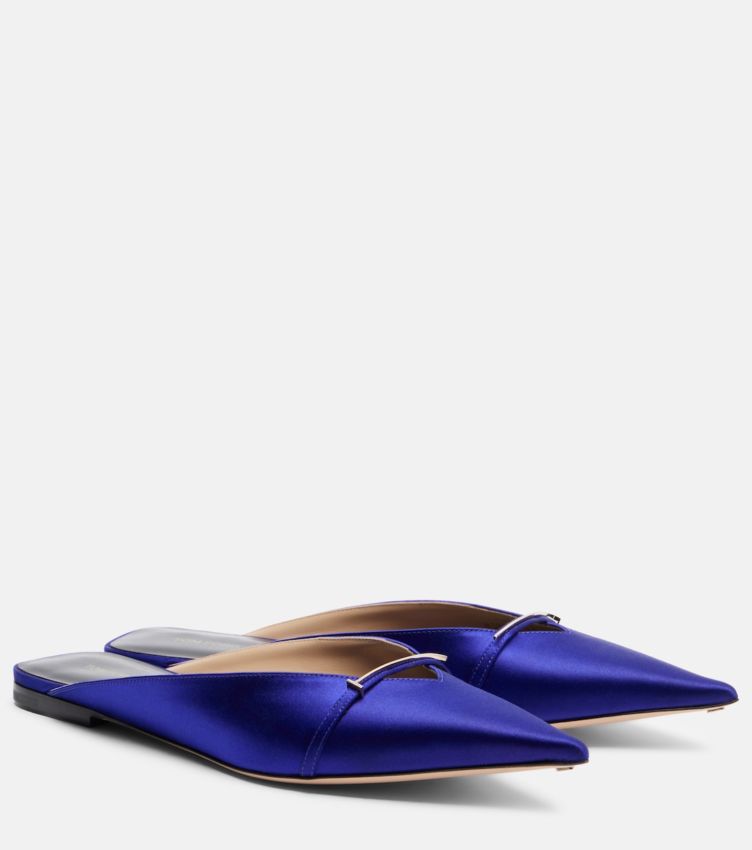 Slippers Julianne aus Satin | Tom Ford